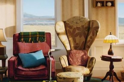 Instantánea de la sala del hogar