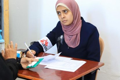El trabajo de los especialistas de Médicos Sin Fronteras, en la Franja de Gaza, es de gran ayuda para la población.