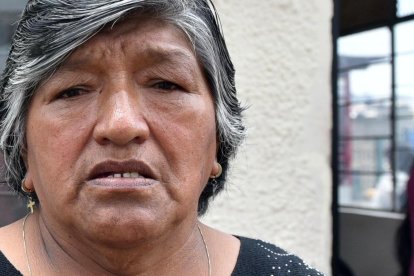 Martha Gualotuña lleva más de medio siglo en esta actividad, en Quito.