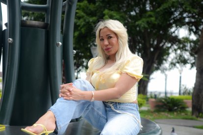 Jazmín Vázquez estuvo de vuelta por Guayaquil