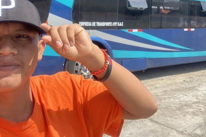 Pillagol cuando estaba por Perú, y le tocó viajar en bus.