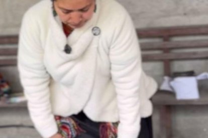 Martha Arotingo, hija de Luzmila, también es partera.