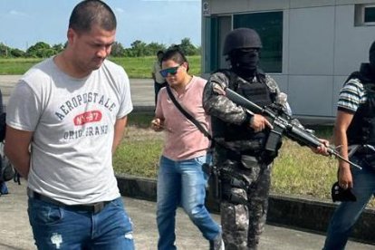 Uno de los implicados en el triple crimen llevado al centro carcelario.