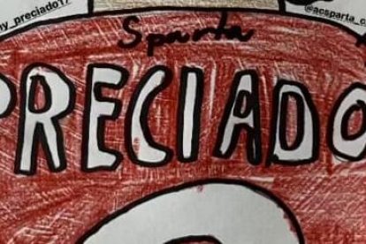 Hincha dibujó la celebración de Ángelo Preciado.|