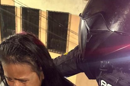 La joven llevó a los agentes hasta la vivienda donde estaba su pareja y su cuñado.