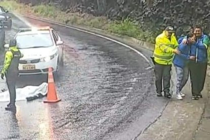 En Baños lamentan la inesperada partida de Edwin Navas.