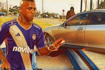 Miller Bolaños se accidentó en Samborondón y protagonizó un escádalo.