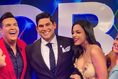 Elenco del desaparecido programa  ‘De boca en boca’.