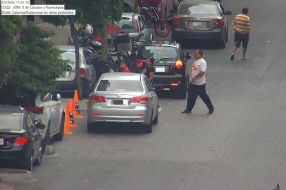 El alcalde de Guayaquil, compartió las imagenes de una de las infracciones en estas 48 horas