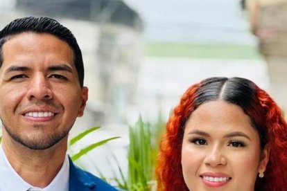 Nicole Burgos esposa de Christian Nieto