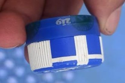 Imagen de una de las tapas adulteradas