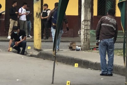 En esta zona se produjo el triple crimen.
