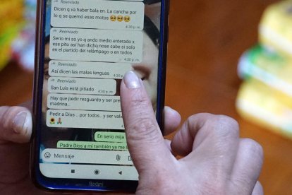 En los chats del barrio reciben constantes intimidaciones de que habrá atentados.