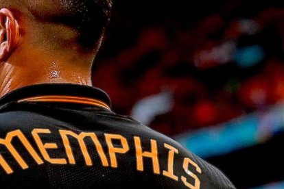 Memphis Depay es uno de los referentes de la selección de los Países Bajos.