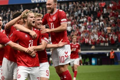 Dinamarca actualmente es segunda en el Grupo C de la Euro 2024.