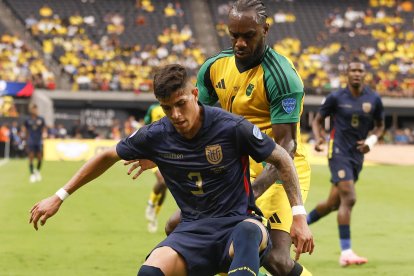 La selección de Ecuador sumó sus primera puntos ante Jamaica.