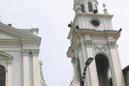 El templo de San Agustín, ubicado en la calle Luis Urdaneta, es uno de los tradicionales de la ciudad.