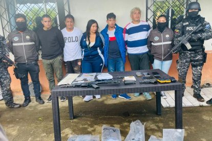 El sujeto fue detenido junto a otros compinches en el noroccidente de Pichincha.