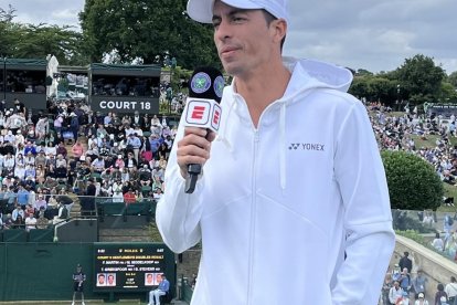 Escobar, tras querdar eliminado anunció que el 15 de julio pasará a la arcilla del torneo de Baastad.