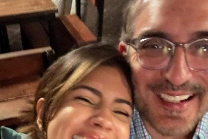 Pamela Sambrano  y Vicente Taiano.