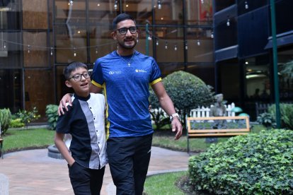 Pintado resaltó la motivación que recibe en las pruebas al recordar a sus hijos  Nicolás y Montserrat.