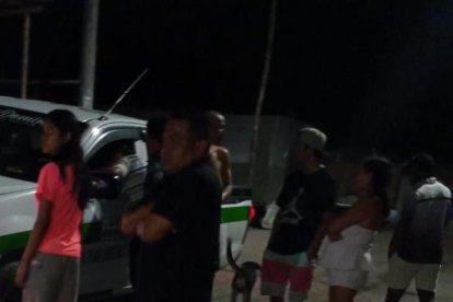 El conductor fue atacado al ingresar a la comuna.