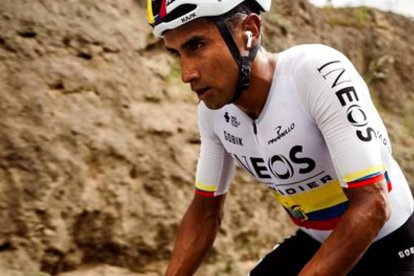 El Lagarto Narváez cumple con su preparación en el país.