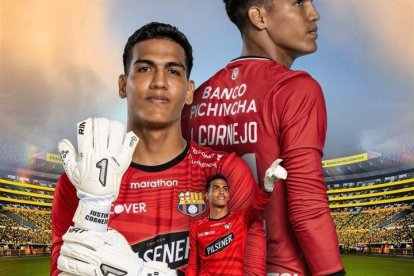 Justin Cornejo el jugador que no alcanzó a ver su foto en la nómina de una convocatoria en Copa Sudamericana.