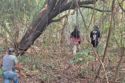 El abogado Miguel Ángel Selvero fue hallado sepultado en este lugar.