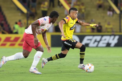 Byron Castillo en su regreso a Barcelona