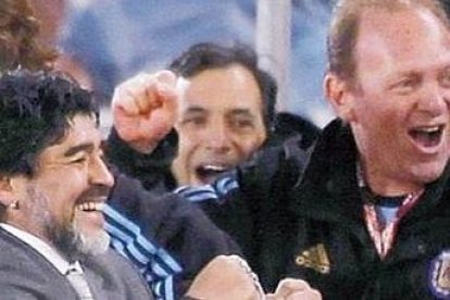 Javier Swiatlo fue el jefe del cuerpo técnico de Argentina mientras Maradona la dirigió.