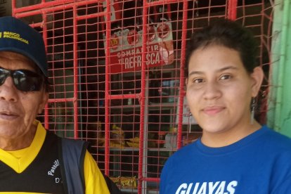 Wilson y Génesis, listos para salir de su barrio, en Voluntad de Dios.