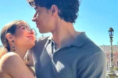 Roro Bueno y su novio, Pablo.