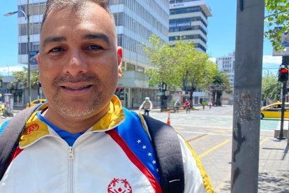 Rafael Calderón tiene más de 8 años en Ecuador y es ingeniero.