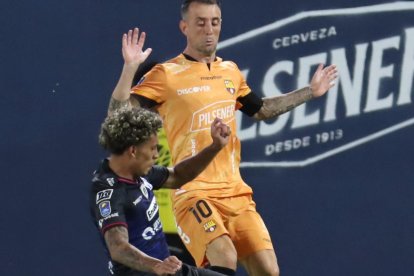 Damián Díaz comandó el ataque de los amarillos, pero no pudo trascender ante la marca de los rivales.