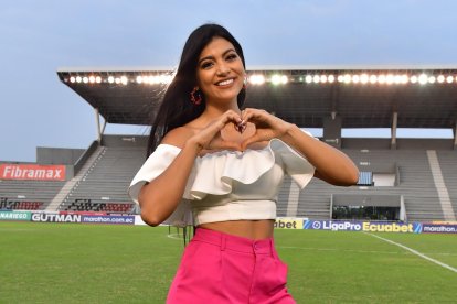 Rahab pasó de ser una participante de realities a ser reportera de fútbol. Este año se gradúa en la Universidad.