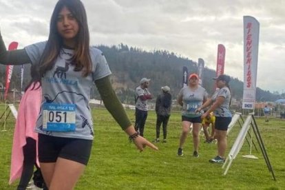 Mishell Anabel Sánchez Haro tiene 16 años. Desapareció en las faldas del volcán Tungurahua.