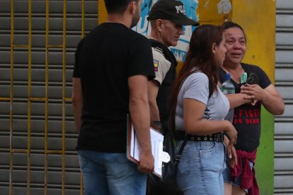 Familiares de la víctima protagonizaron escenas de dolor.