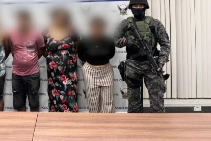 Los aprehendidos fueron puestos a órdenes de las autoridades.