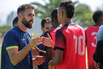 El entrenador argentino Sebastián Blázquez lleva dos semanas al frente del cuadro oriental