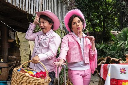 Melo y Michy son dos personajes de teatros interpretados por David Reinoso y Víctor Arázu.