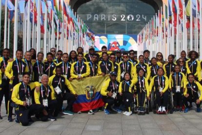 Los paratletas tricolores están concentrados en las competencias en París.