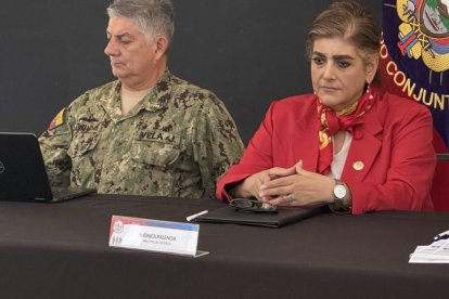 Víctor Hugo Zárate, comandante general de la Policía Nacional.