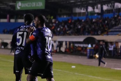 Junior Sornoza hizo el gol de Independiente del Valle.