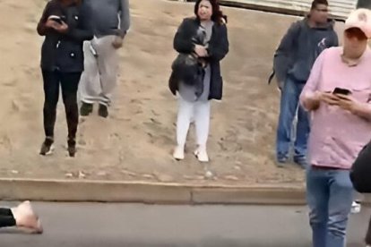 El hecho se produjo en la avenida Mariscal Sucre. El hombre perdió la vida.