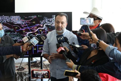 El alcalde Pable Muñoz habló sobre las causas de los recientes incendios en Quito.