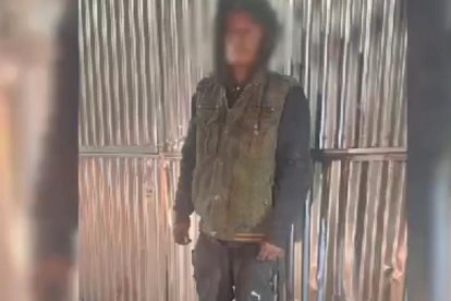 El detenido es un colombiano que adujo ser un reciclador que quema cables para extraer el metal.