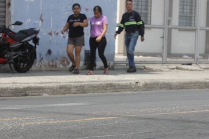 El lugar del ataque, en La Fragata.