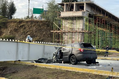 Marco Angulo y su segundo accidente, ahora en Quito.