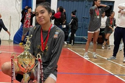 Daira Zalazar va a estudiar y entrenar en Italia.